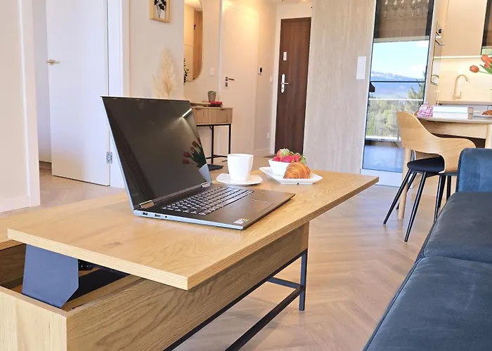 Luksusowy Cudny Widok Z Prywatnym Jacuzzi I Sauna 아파트