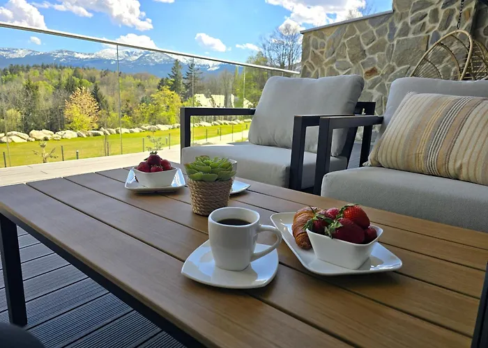 Luksusowy Cudny Widok Z Prywatnym Jacuzzi I Sauna - Kras 公寓 *